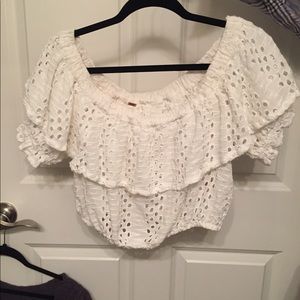 free people off the shoulder top!